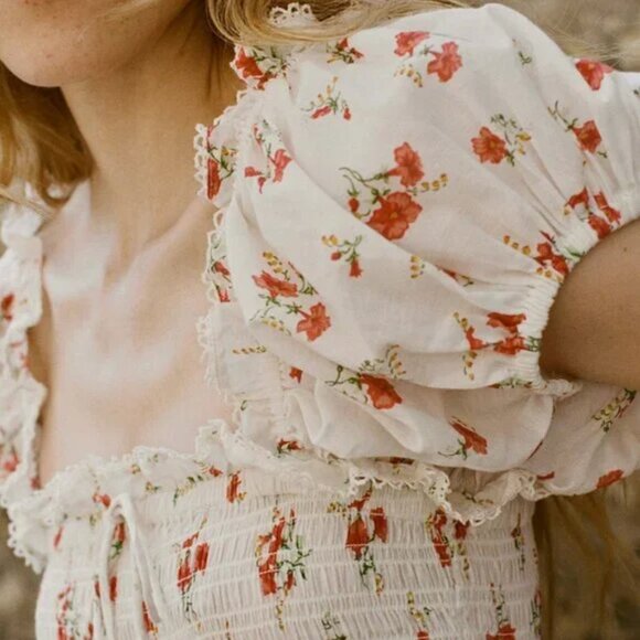 SOLD // Dôen Stanza Dress in Sweet Abelia Size M - Picture 2 of 7